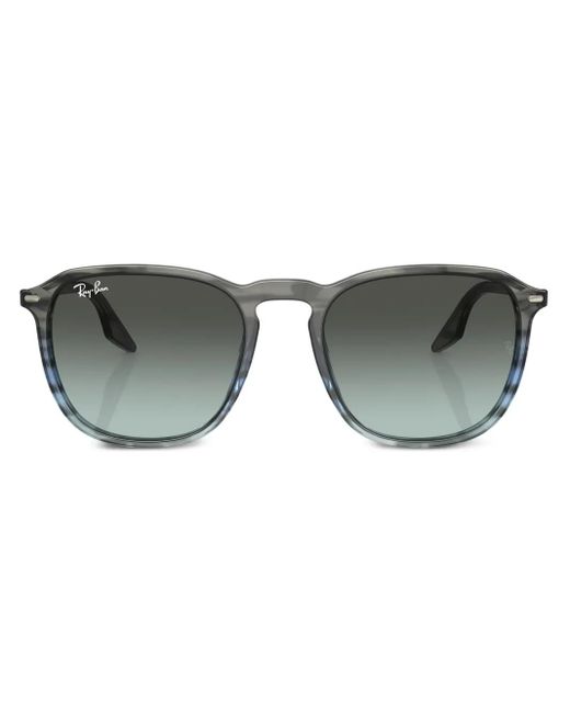Gafas de sol con letras del logo Ray-Ban de color Gray