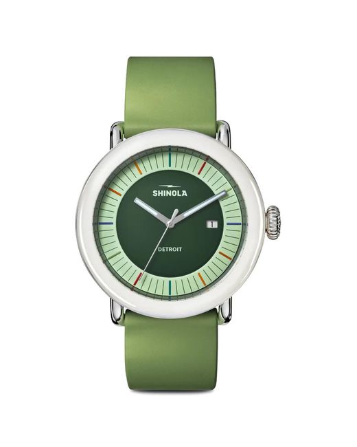 Shinola Green Detrola 41Mm Watch