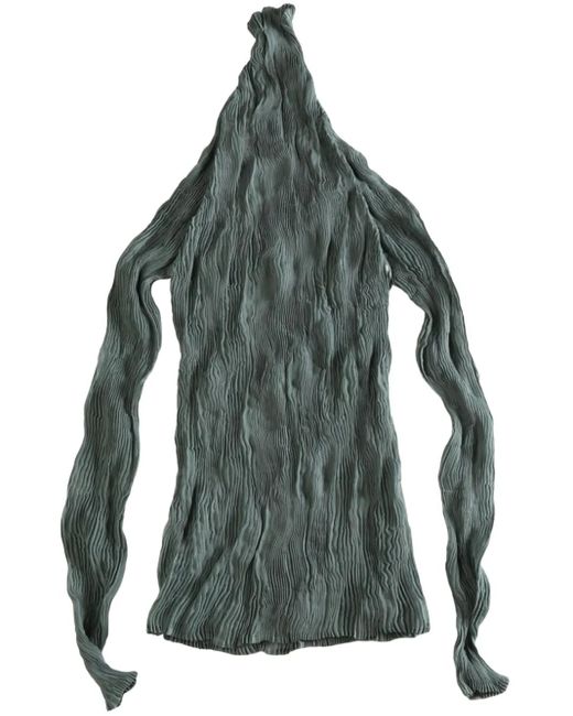Issey Miyake Pleated Top Green