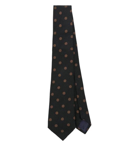 Polka-Dot Tie di Tagliatore in White da Uomo