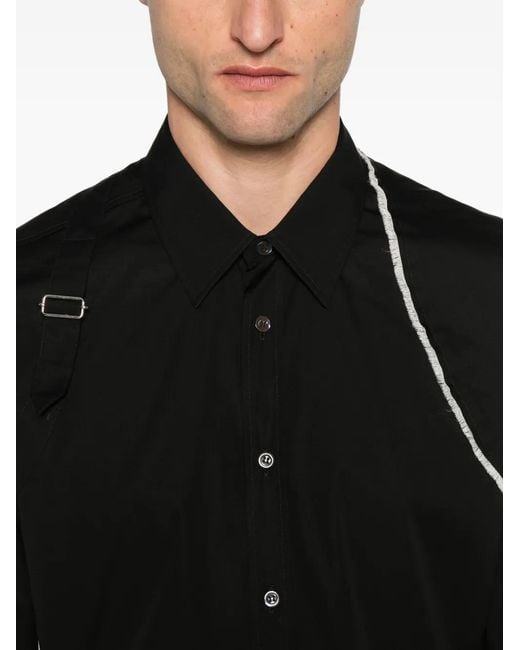 McQueen Black Shirts for men