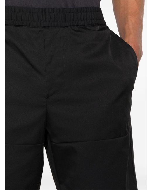 Boss Black Panelled Water-repellent Shorts for men