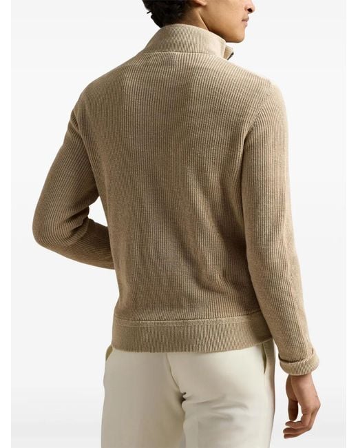 Polo Ralph Lauren Natural Logo-Patch Jacket for men