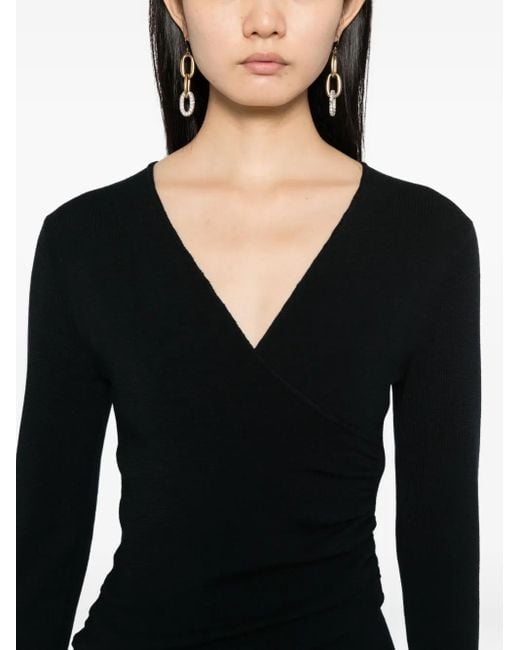 Tom Ford Black Wool Jumpsuit
