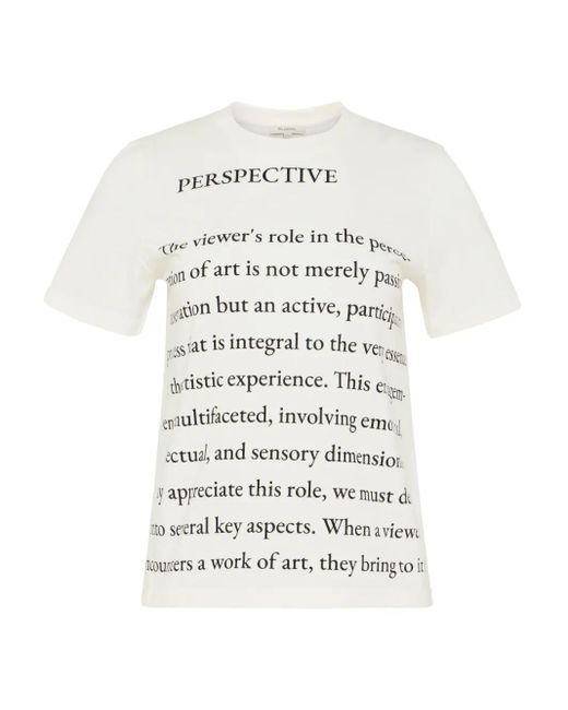 J.W. Anderson プリント Tシャツ White