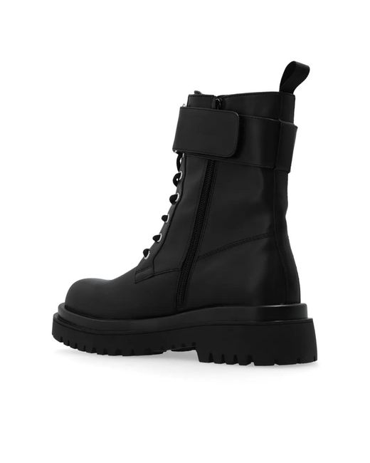 Versace Jeans Couture Black Boots