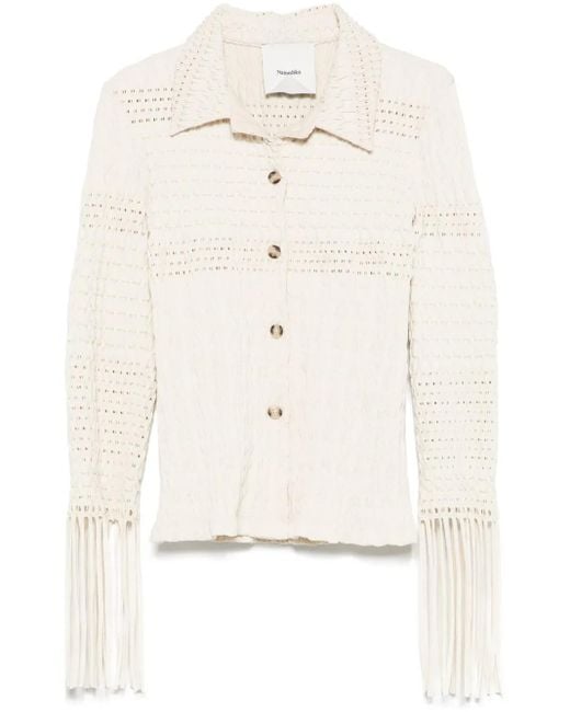 Camisa Niceta Nanushka de color White