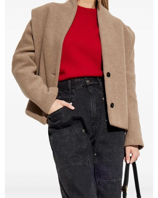 Isabel Marant Red Nolly Jumper