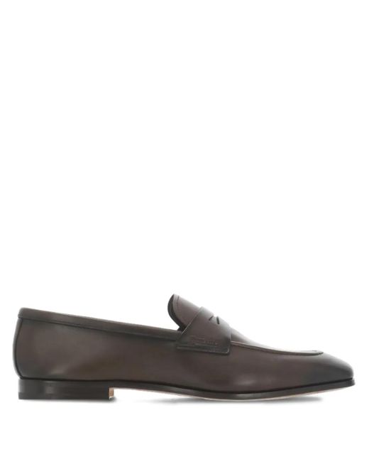 Church's Men's Gray Milton Leather Penny Loafers