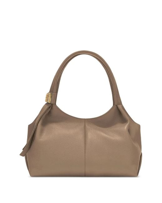 Furla Multicolor Sac Cabas Planeta Médium En Cuir