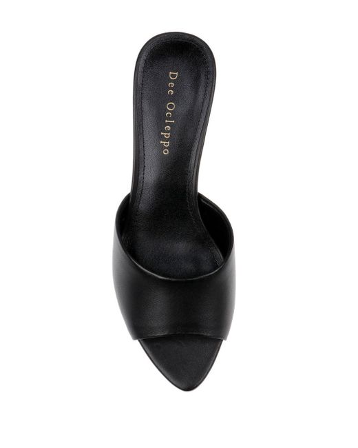 Dee Ocleppo Black 50Mm Bogota Mules