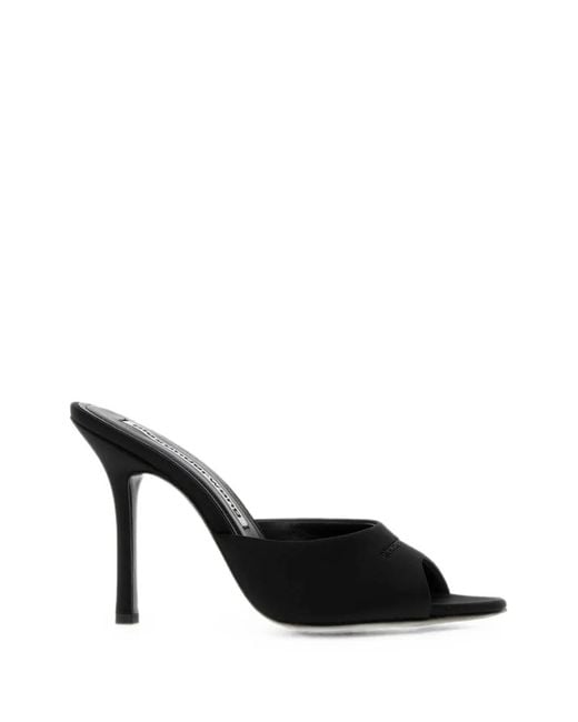Alexander Wang Black Cher Mules
