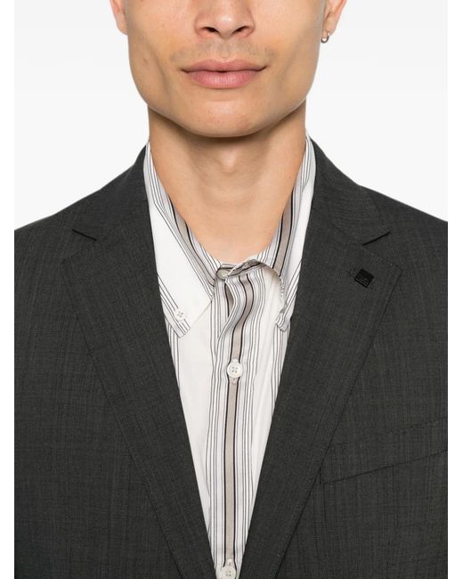 Karl Lagerfeld Black Single-Breasted Jacket for men