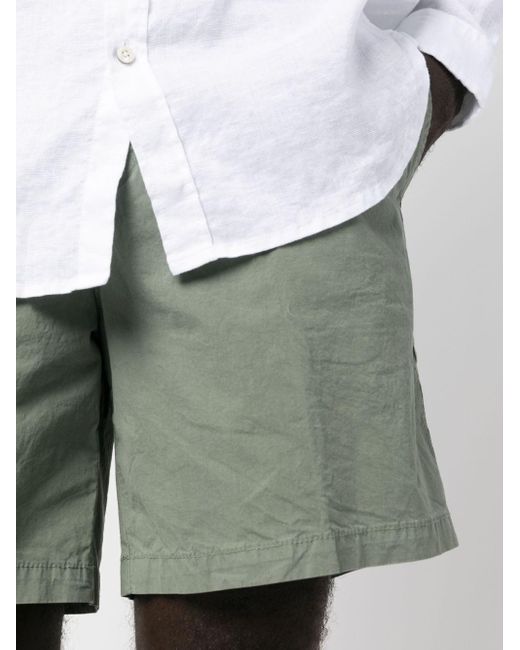Short en coton à lien de serrage BOSS by HUGO BOSS pour homme en coloris  Vert | Lyst