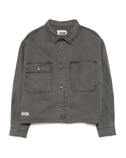 Izzue ロングスリーブ シャツ Gray