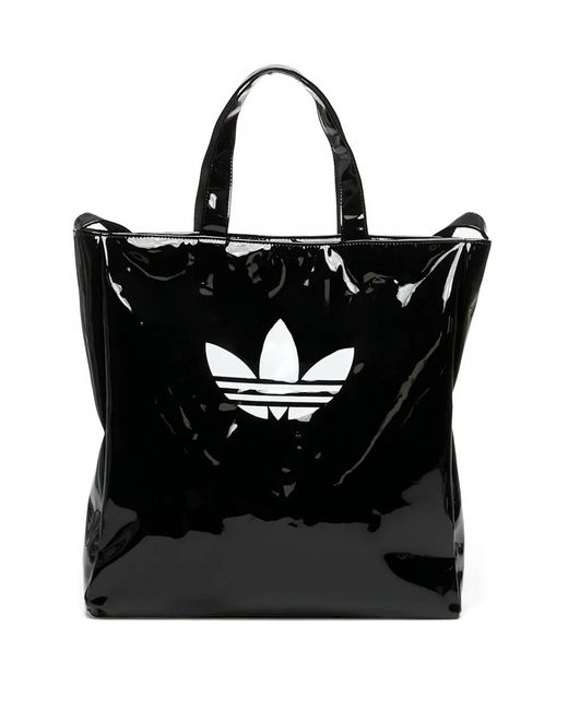 Adidas Black Adicolor Logo Tote Bag