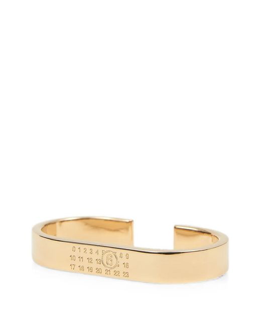 MM6 by Maison Margiela Natural Double Numeric Ring