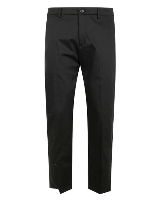 メンズ Department 5 センタープレス パンツ Black