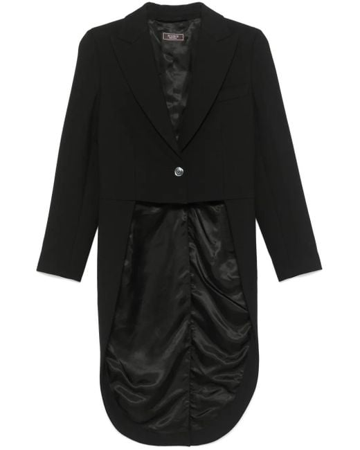 Peserico Black High-Low Blazer