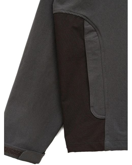 Hiking Patrol Gray Raglan-Sleeve Soft-Shell Jacket