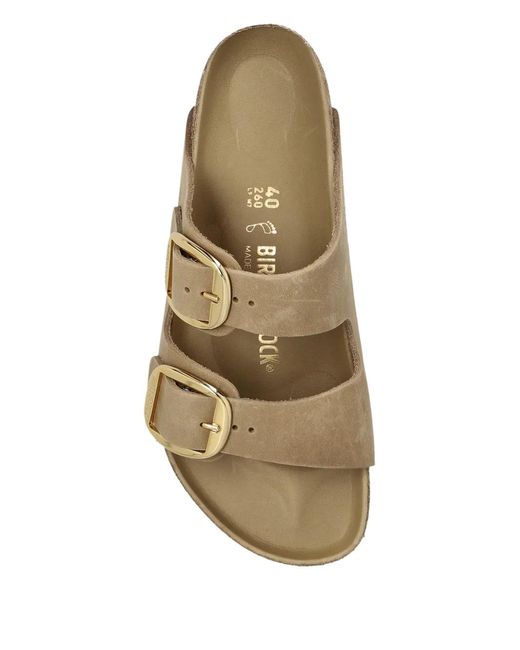 Birkenstock White Arizona Buckle Strap Sandals