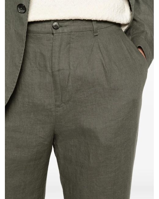 Manuel Ritz Gray Patch-Pocket Single-Breasted Suit for men