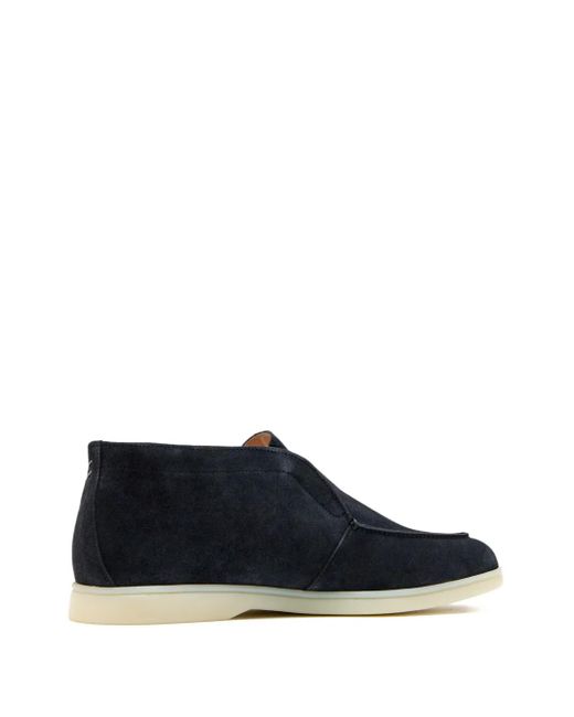 Forsa Blue Suede Slip-On Boots for men