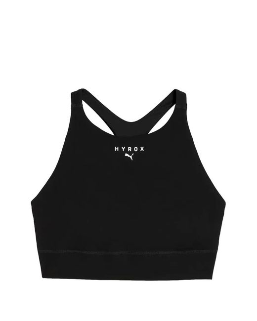 PUMA Black X Hyrox Shapeluxe Sports Bra