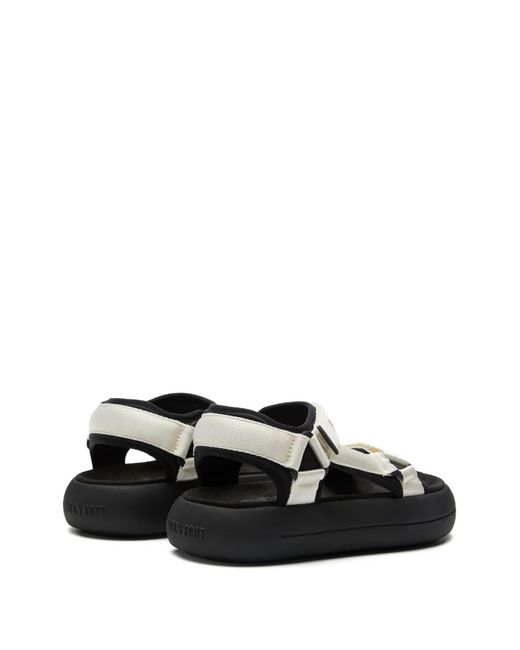 Moon Boot Black Super Sandals