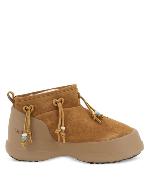 Moon Boot Brown Luna Low Boots