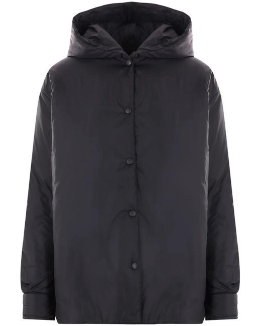 Aspesi Black Wattierte Beth Jacke