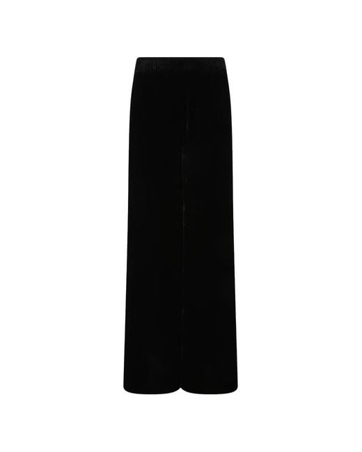 Zimmermann Black Ascent Velvet Trousers
