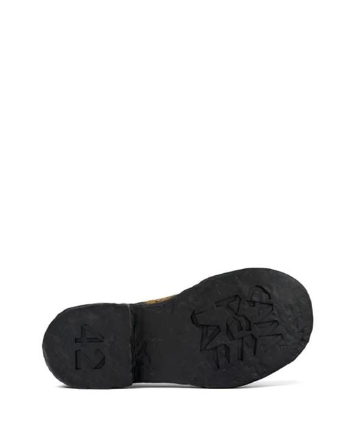 CAMPERLAB Brown Vamonos Croc-Effect Leather Loafers