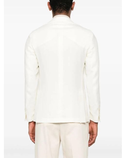 Lardini Einreihiges Sakko in White für Herren