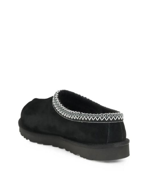 Ugg Black Tasman Ii Shearling-Lined Slippers for men