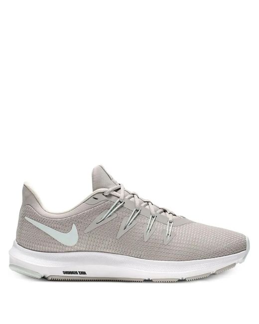 Nike White Quest Mesh Sneakers
