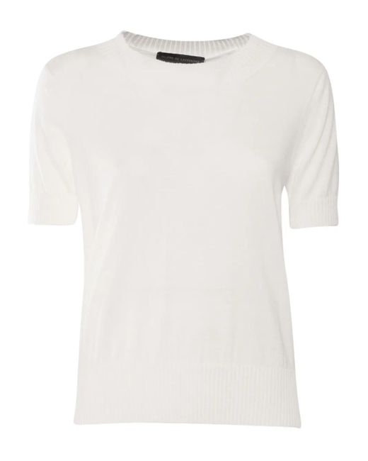 Camiseta de manga corta FILIPPO DE LAURENTIIS de color White