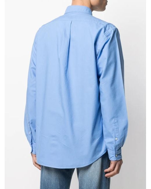 Polo Ralph Lauren Button-Down Overhemd in het Blue voor heren
