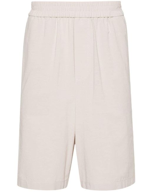 Pantalones cortos con placa Ami de Couer AMI de hombre de color White
