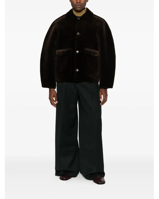 Lacoste Gray Pleated Pants for men