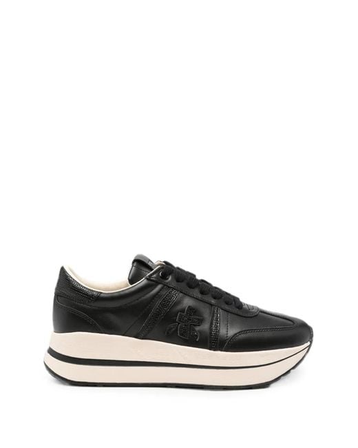 Premiata Black Bethcoin Sneakers