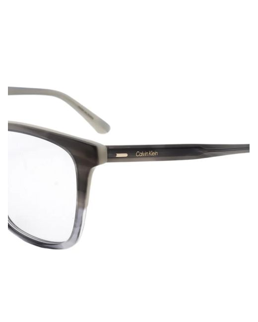 Calvin Klein Gray Square-Frame Glasses