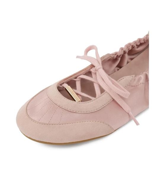 Chloé Pink Kick Leather Ballets