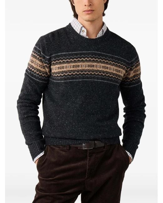 Hackett Pullover Mit Rundhalsausschnitt in Black für Herren