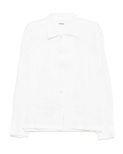 Bode Belvoir Hemd in White für Herren