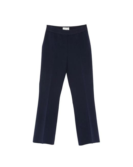 High Sport Blue Kick Tonal-Stripe Trousers