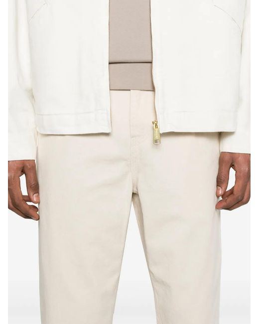 Pantalones Con Parche Del Logo Carhartt de hombre de color Natural