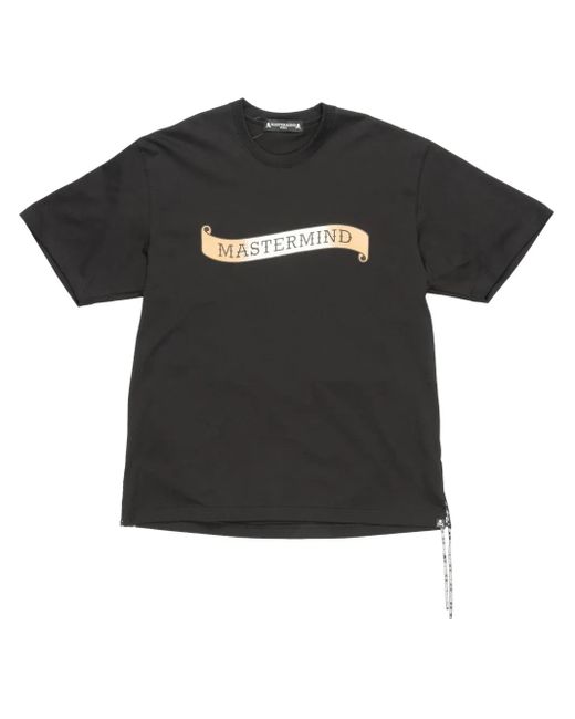T-Shirt Con Stampa di MASTERMIND WORLD in Black da Uomo