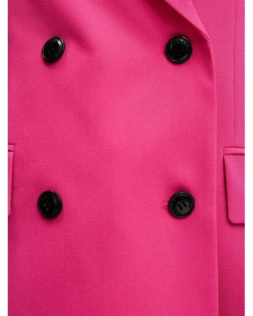 HUGO Pink Double-Breasted Blazer