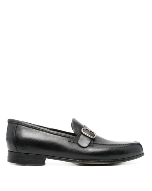 Lidfort Black 746 Loafers for men